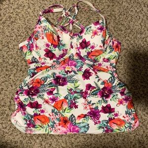 Smart & Sexy Underwire Tankini Top 42DD